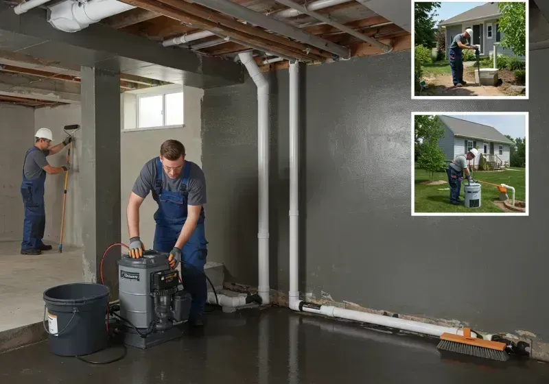 Basement Waterproofing and Flood Prevention process in Dixmoor, IL